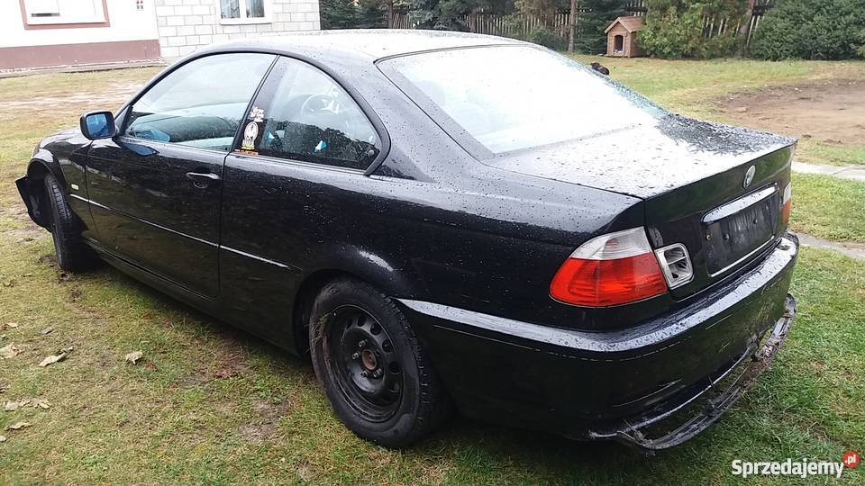 Bmw E46 Coupe 2002r 20 143 uszkodzone całą podkarpackie Stalowa Wola
