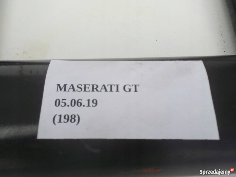 SANKI WÓZEK TYŁ WSPORNIK MASERATI GRANTURISMO Nowy Tomyśl