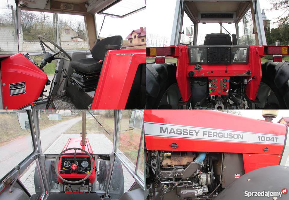Ciągnik Massey Ferguson 1004T MF z Austrii zetor Wspomaganie kierownicy