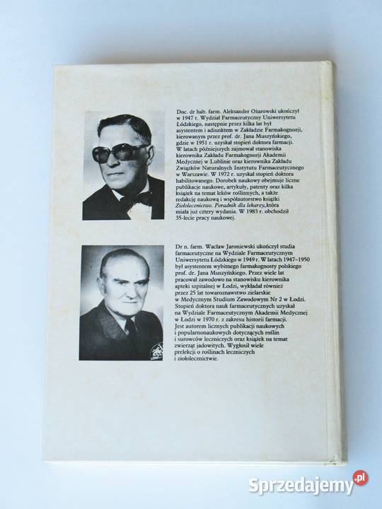 Rośliny lecznicze Aleksander Ożarowski Wacław Kraków
