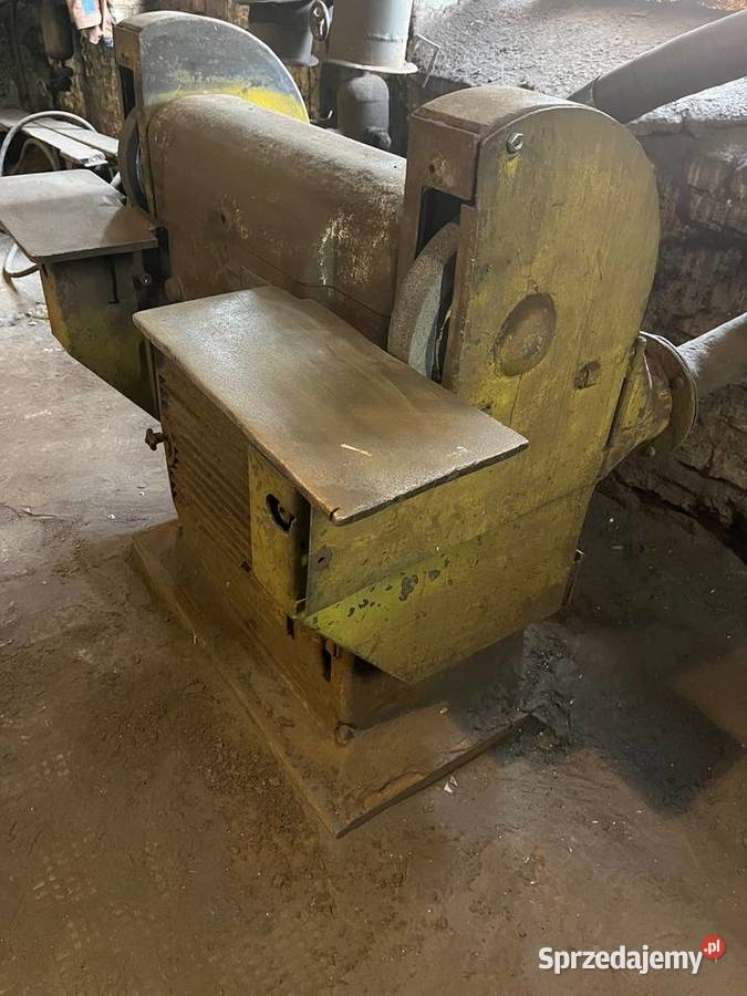 Szlifierka dwutarczowa dwustanowiskowa produkcji Nowa Sól