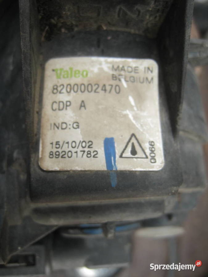 Lampa przeciwmgielna halogen Renault Clio II Kraków sprzedam