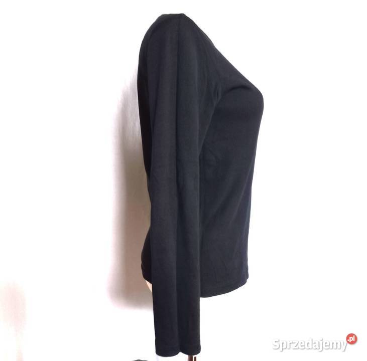 Koszulka długi rękaw Damska czarna Longsleeve r Rozmiar 40(L) Białystok