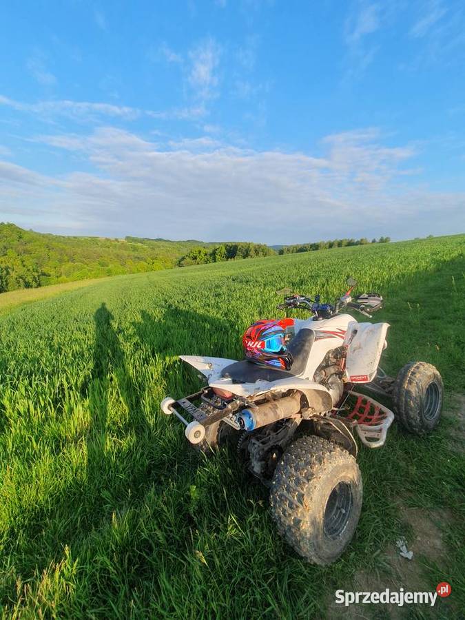Yamaha raptor 350 yfm zarejestrowany Rok produkcji 2008 Pstrągowa