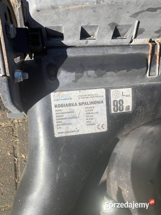 Kosiarka nac Sierakówek sprzedam