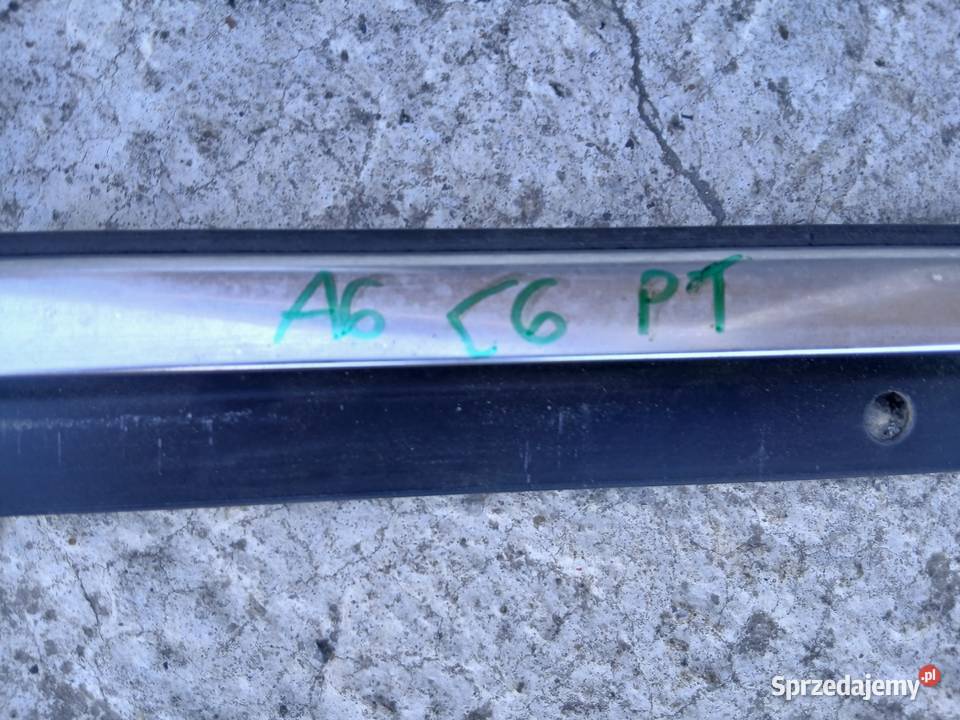 Listwa chromowana drzwi Prawy tył Audi A6 C6
