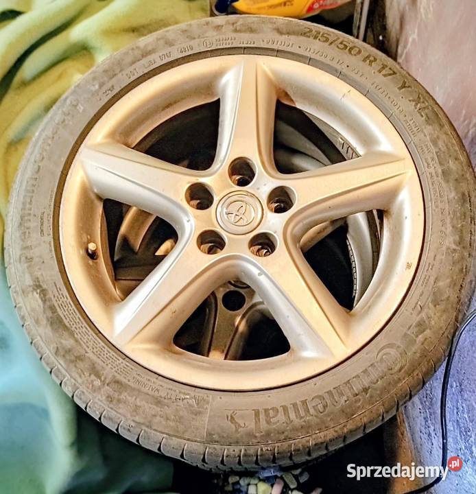 Alufelgi z oponami Continental premium contact 6 Motoryzacja