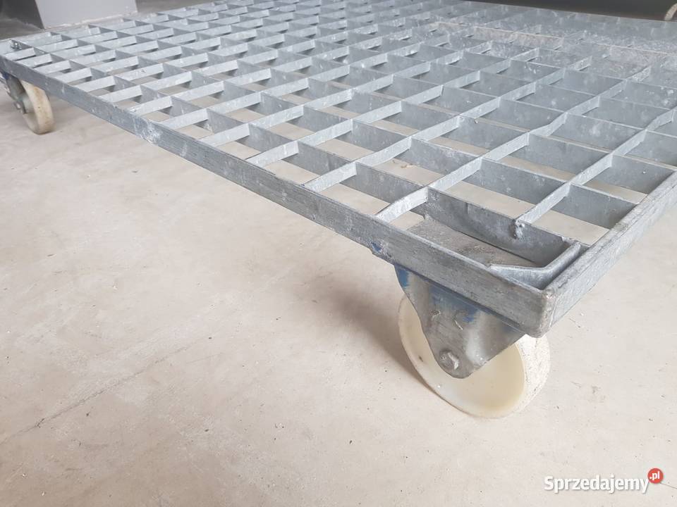 Wózek transportowy podest na kółkach krata wózek Buk