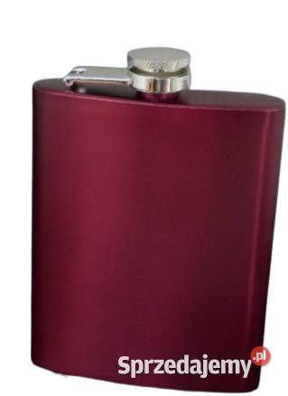 Purpurowa Piersiówka ze Stali Nierdzewnej na Ostrowy nad Okszą