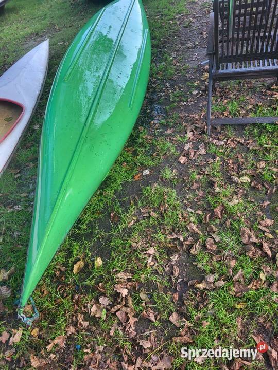 ZielonyFajny kajak 2 osobowyDł4 4m szer0 8m wys0 Sport i Wypoczynek Barlinek