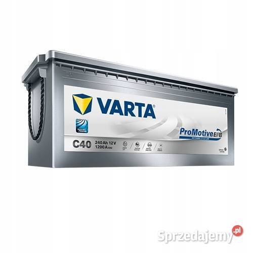 Akumulator Varta C40 12V 240Ah 1200A EFB Jelcz-Laskowice