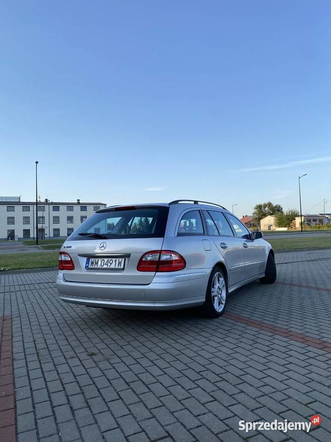 Sprzedam MercedesBenz w211 e500 BenzynaGaz Warszawa sprzedam