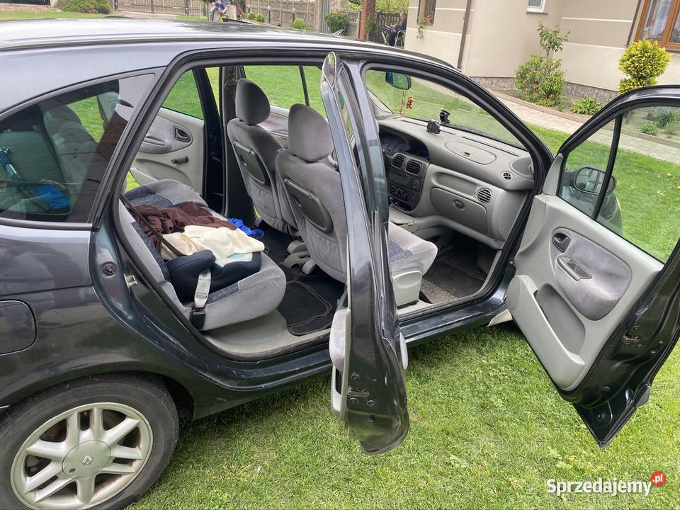 Renault Scenic 18GAZ światła przeciwmgielne wielkopolskie Targowa Górka