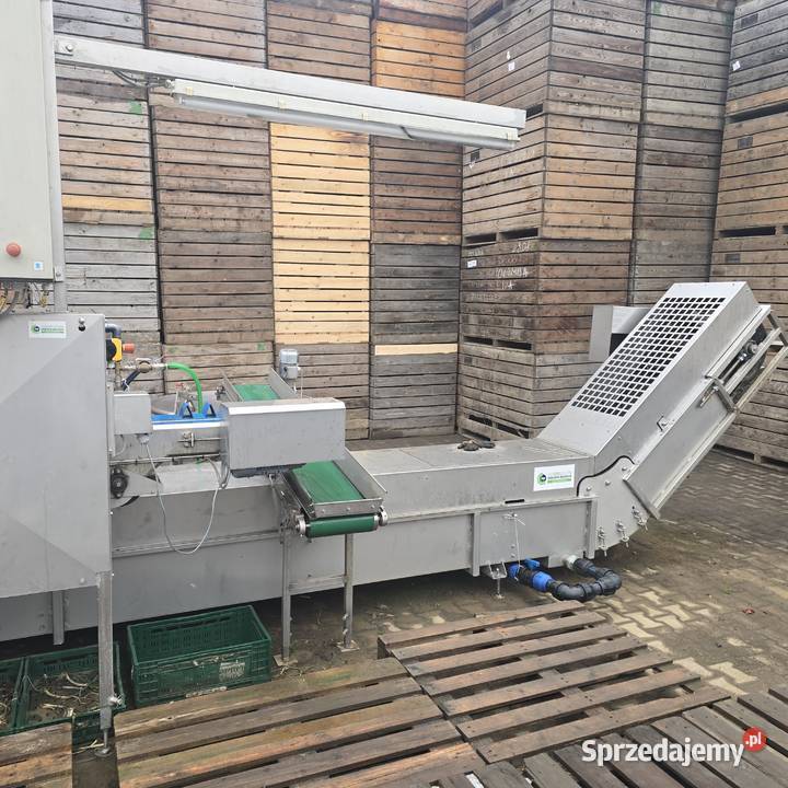 Linia do segregacji i mycia warzyw cebuli itd Nysa