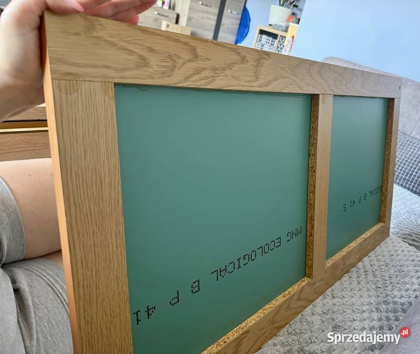 Lustro prostokątne 110x52 dąb do przedpokoju Świnoujście