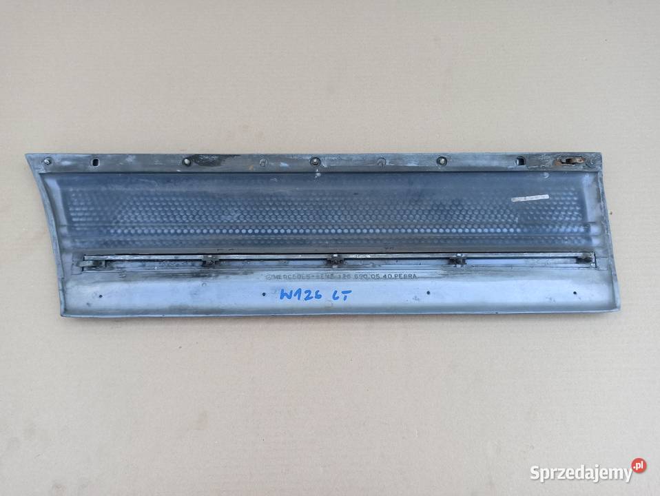 MERCEDES W126 LISTWA DRZWI LEWY TYŁ 1266900540 osobowe lubuskie Trzciel