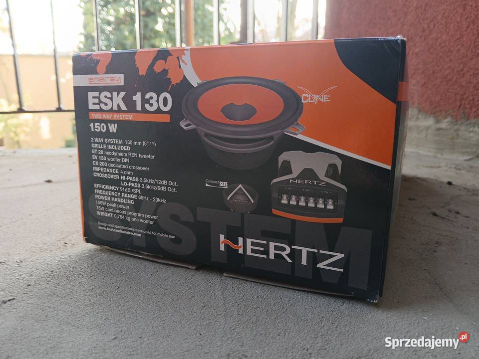 Głośniki ESK 130 150W Hertz Kraków sprzedam
