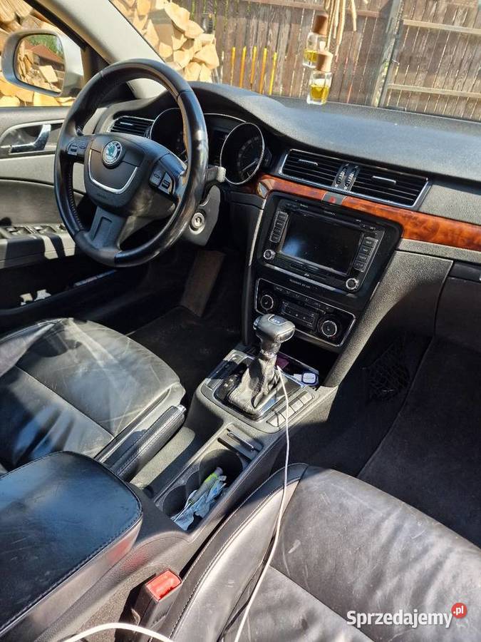 Skoda superb II uszkodzona warmińsko-mazurskie Ełk