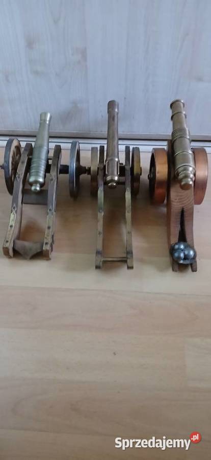 Armatki mosiężne kolekcja