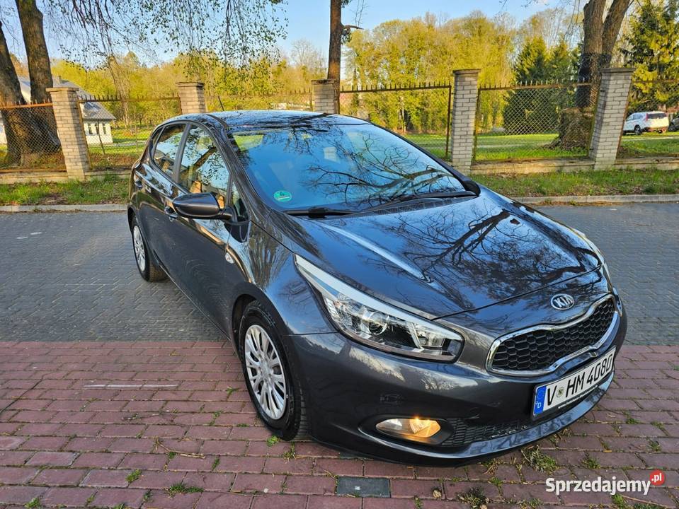 Świeżo sprowadzona Kia ceed 14 CRDi 2013 światła przeciwmgielne Krasnobród