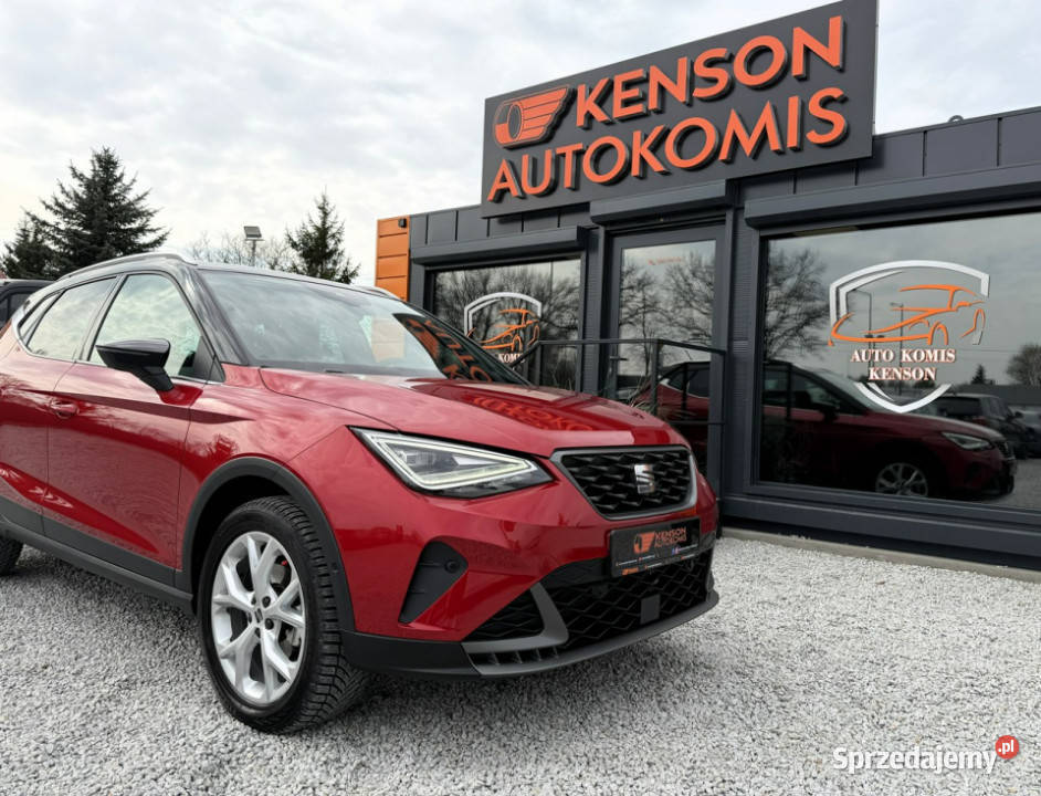 Seat Arona Polski Salon Gwarancja Wersja FR światła do jazdy dziennej Bydgoszcz