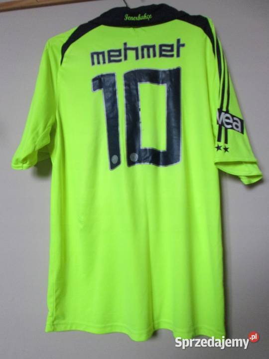Vintage FENERBAHCE SK 10 MEHMET 2008 2009 Adidas dolnośląskie