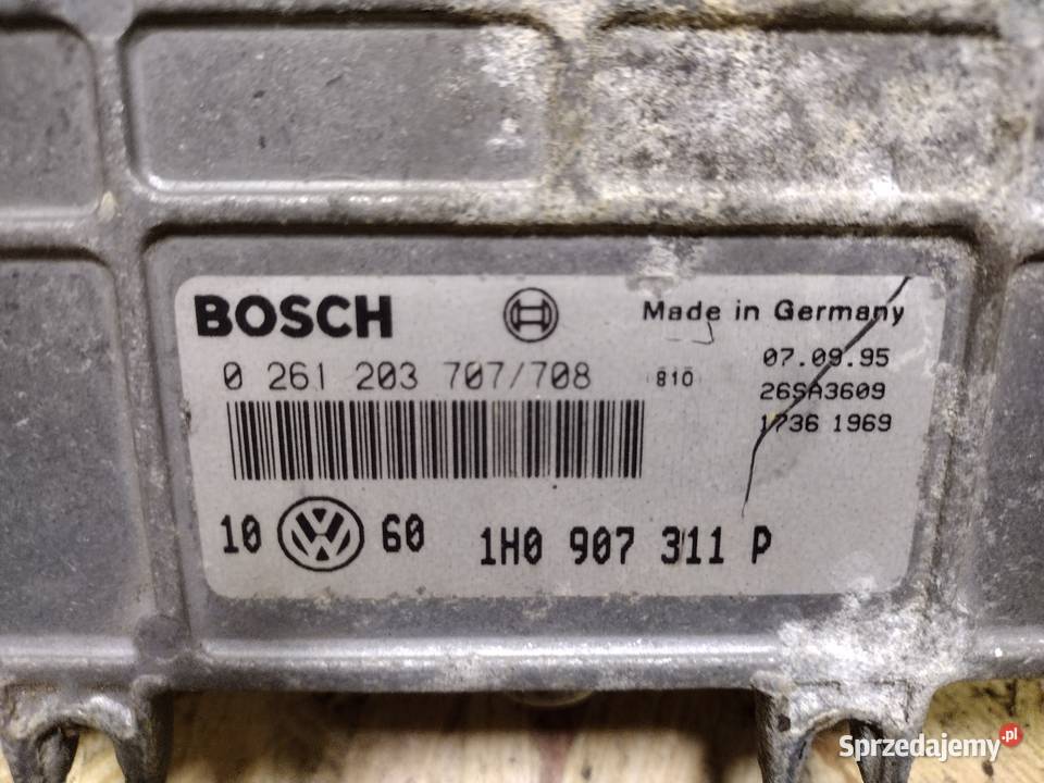 Komputer silnika VW 18B 1H0907311P 0261203707 podkarpackie