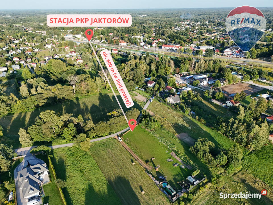 Działka budowlana 1173 m z warunkami zabudowy Sprzedaż Jaktorów