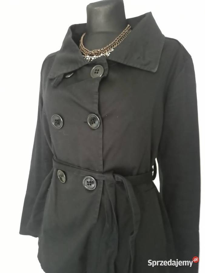 czarna parka L Odzież damska Częstochowa