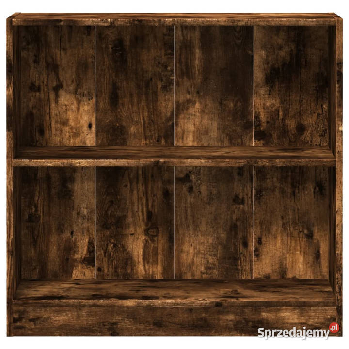 Regał przydymiony dąb 80x24x76 materiał mazowieckie