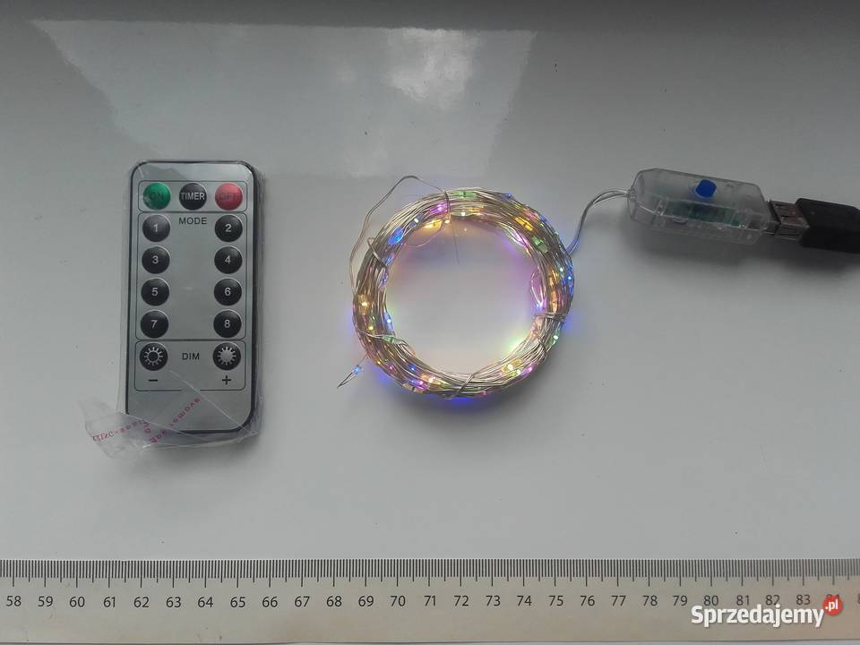 Dekoracyjne malutkie lampki USB z różnym Bydgoszcz