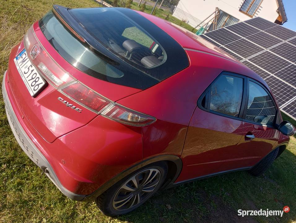 Honda Civic VIII UFO 2008 przebieg 101000 ABS Honda Kraków