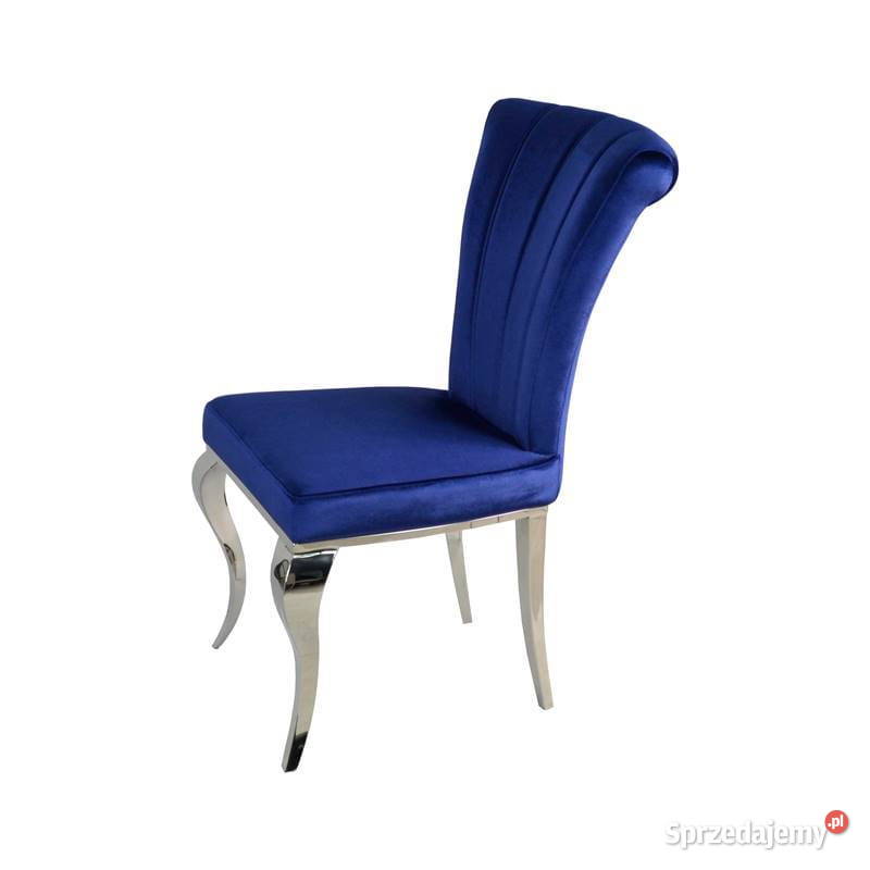 Krzesła glamour Livio Tapicerowane Do jadalni Stół Do salonu