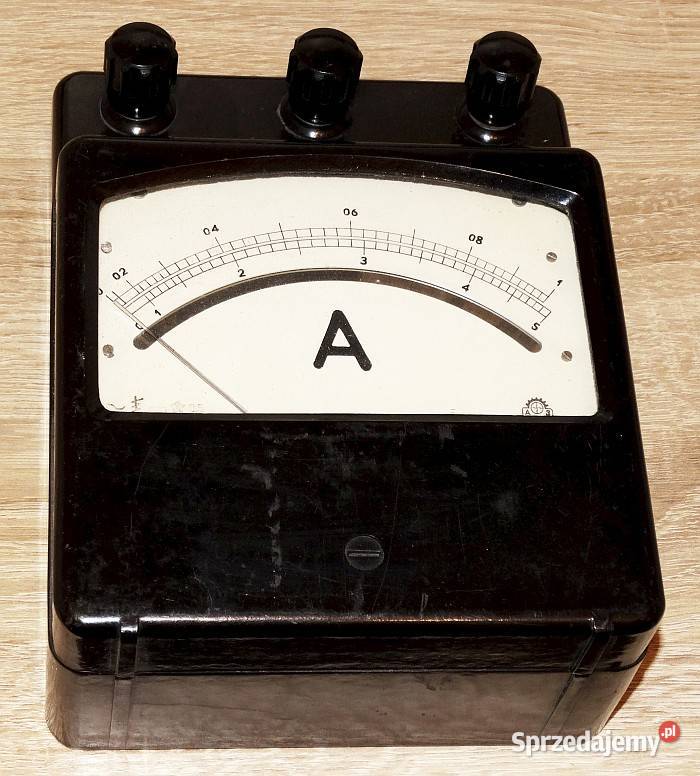 Miernik laboratoryjny amperomierz analogowy 15 A śląskie Gliwice