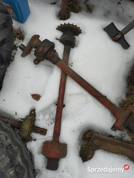 Podwozie rozrzutnik jednoosiowy Tuszyn sprzedam