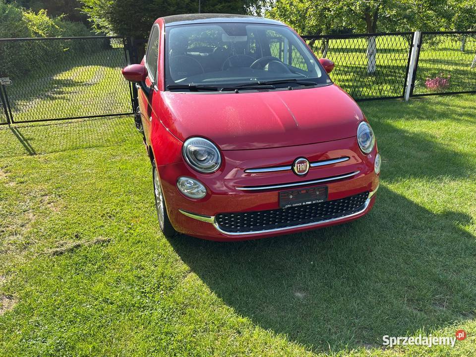 Fiat 500 12 automat 2019 Przeciszów