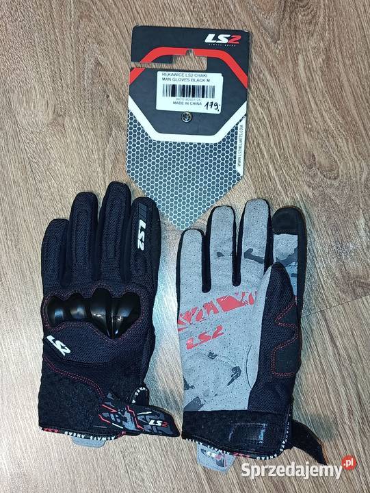 Rękawice motocyklowe marki LS2 rM Uściąż