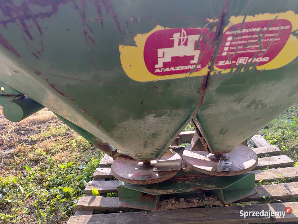 Rozsiewacz do nawozów siewnik amazone e 602 Czyżew-Sutki