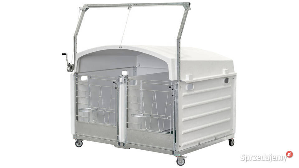 Zadaszenie podwójnych domków cieląt OpenTop opolskie Opole