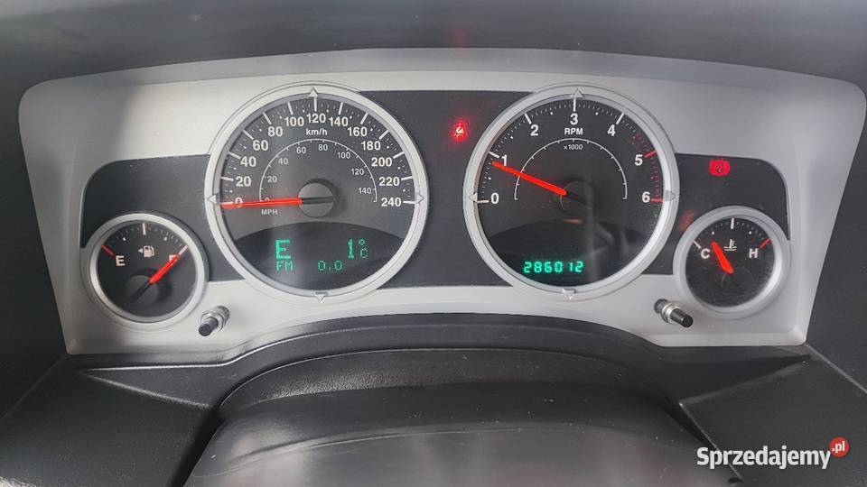 Jeep Patriot 2007 20CRD 4X4 lift 2cale ASR (kontrola trakcji) Łódź
