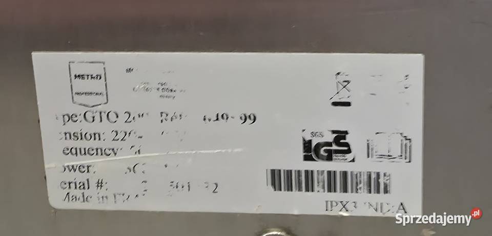 Opiekacz kwarcowy do zapiekanek 1268A Warszawa sprzedam