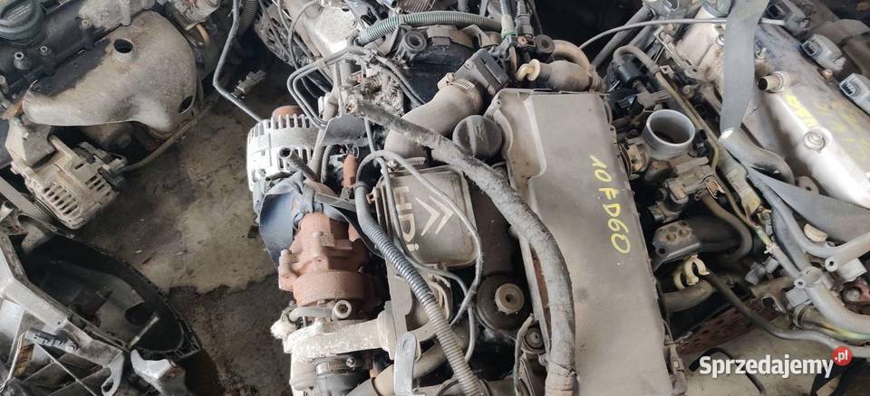 SILNIK MOTOR SILNIK CITROEN C3 8HX Silniki kompletne Silniki i osprzęt