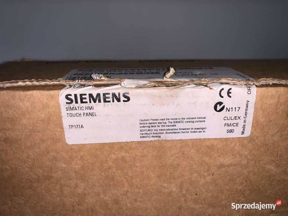 Siemens TP 177A 6AV66420AA110AX1 Touch Panel Pozostałe mazowieckie Warszawa