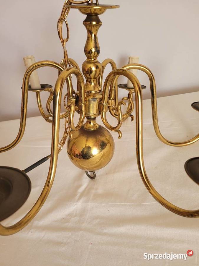 Stylowy Żyrandol sześcioramienny Białogard