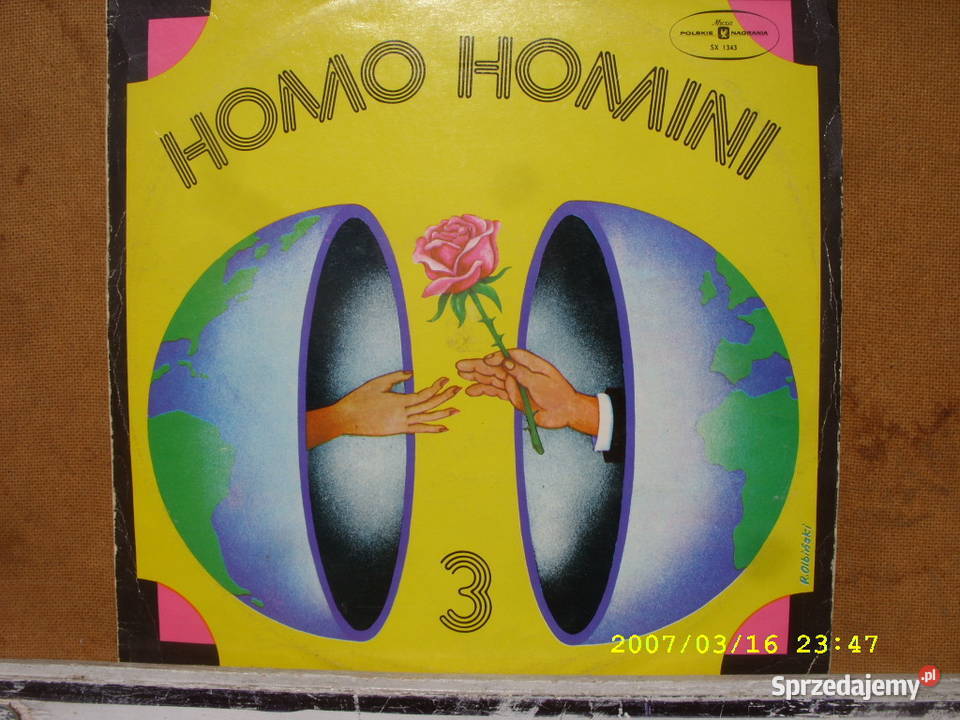 PlytY winylowa Rock HOMO HOMINI 2 sztuki MUZA Wołów sprzedam