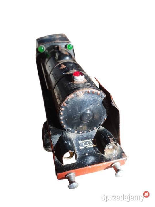 Stara zabawka lokomotywa Chemoplast lata 50 Cieszyn sprzedam