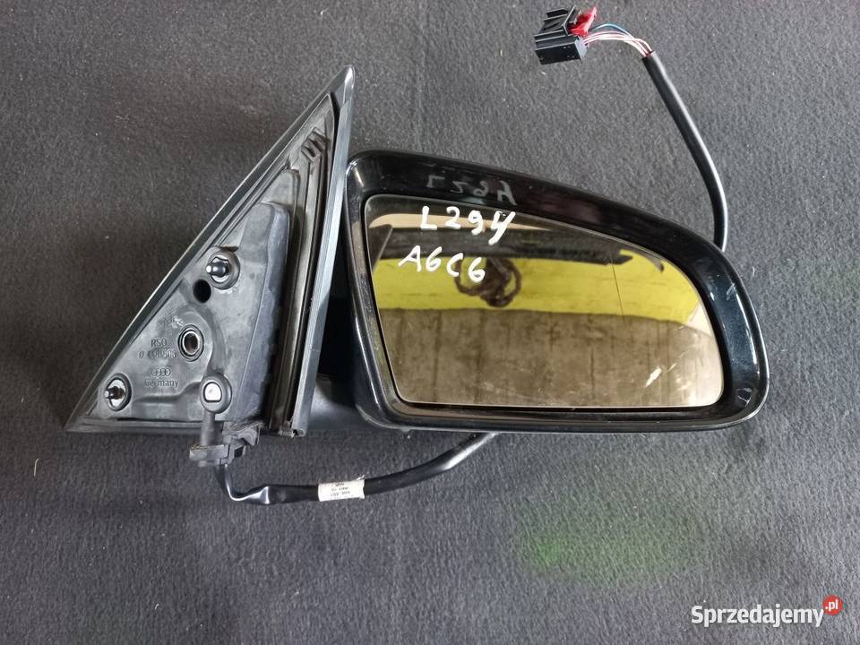 Lusterko Prawe Audi A6 C6 LZ9Y Oryginał Wysyłka Kawka