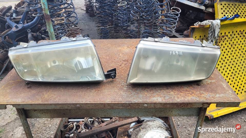 Lampy przód Skoda Fabia mk1