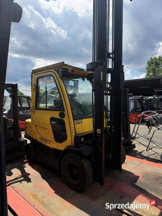 wózek widłowy HYSTER H25FT LPG 2500 330m przesuw gaz Działoszyn