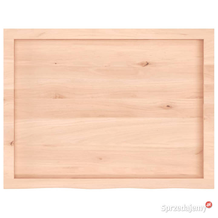 Blat stołu 80x60x26 surowe lite drewno dębowe mazowieckie Warszawa